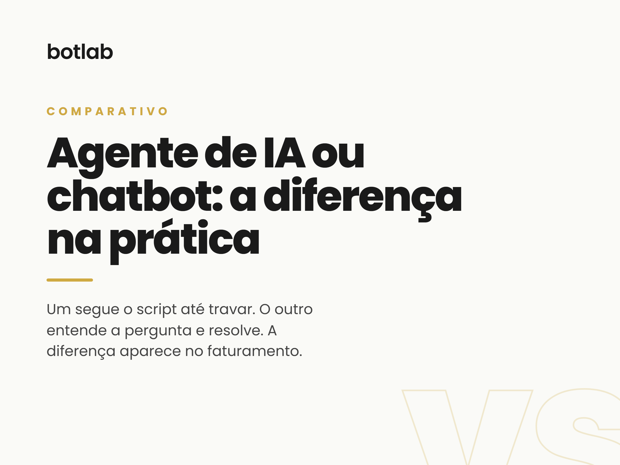 Agente de IA ou chatbot: a diferença na prática